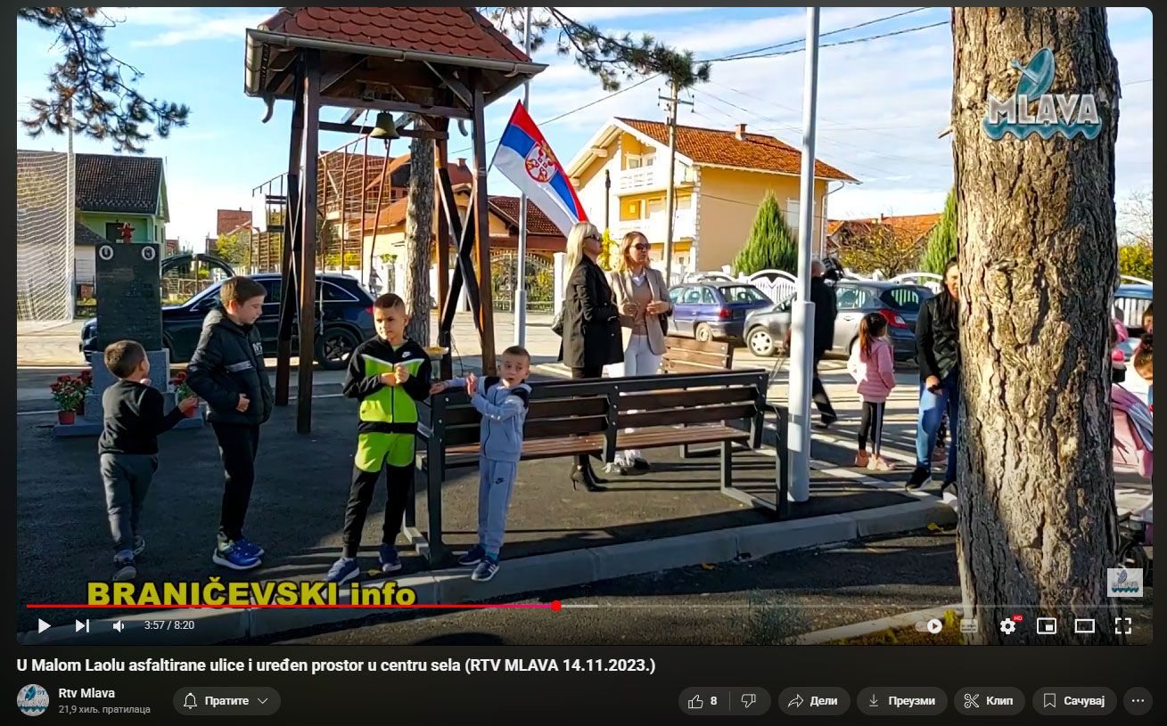 asfaltiranje ulica malo laole 2023